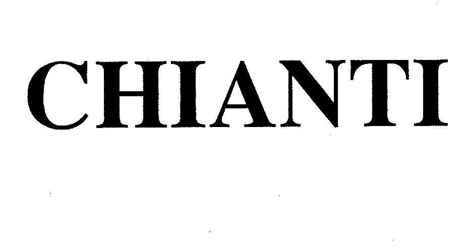 Mẫu nhãn hiệu CHIANTI