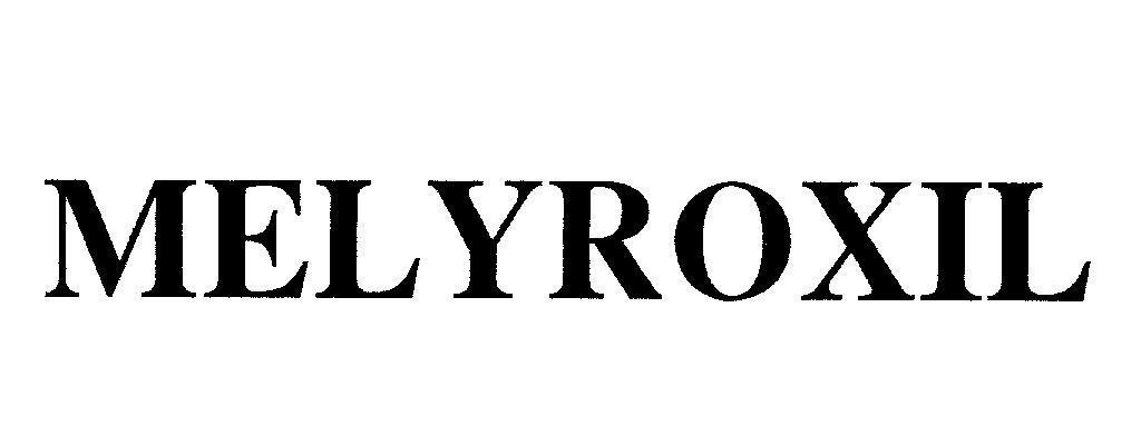 Mẫu nhãn hiệu MELYROXIL