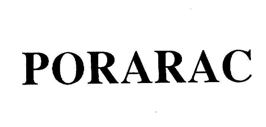 Mẫu nhãn hiệu PORARAC