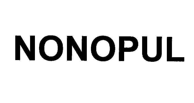 Mẫu nhãn hiệu NONOPUL