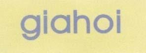 Mẫu nhãn hiệu GIAHOI