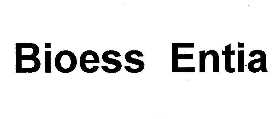 Mẫu nhãn hiệu BIOESS ENTIA