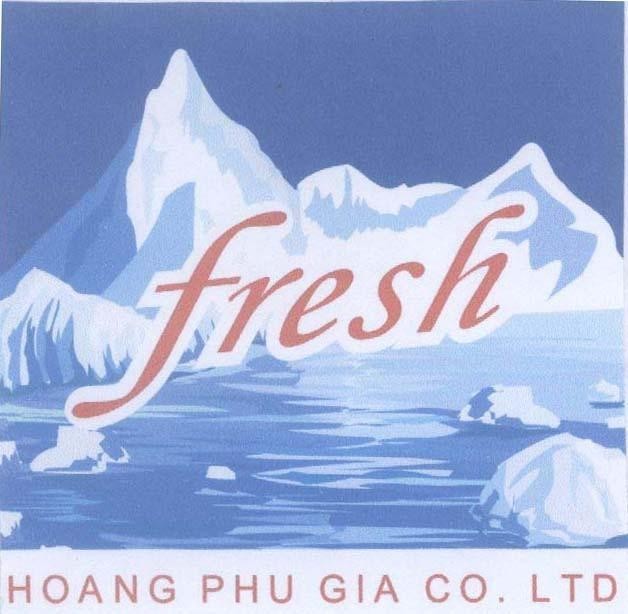 Mẫu nhãn hiệu FRESH HOANG PHU GIA CO LTD