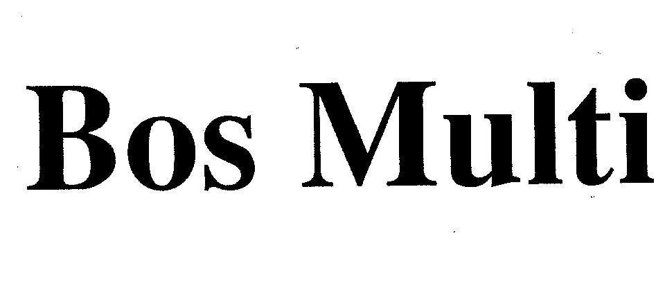 Mẫu nhãn hiệu BOS MULTI