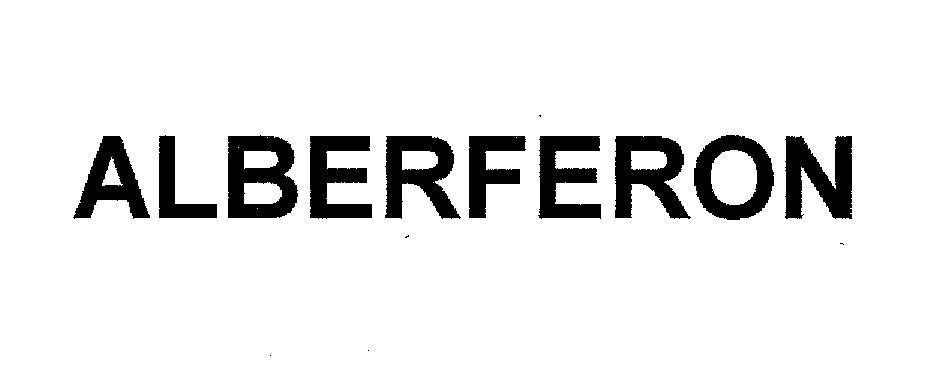 Mẫu nhãn hiệu ALBERFERON