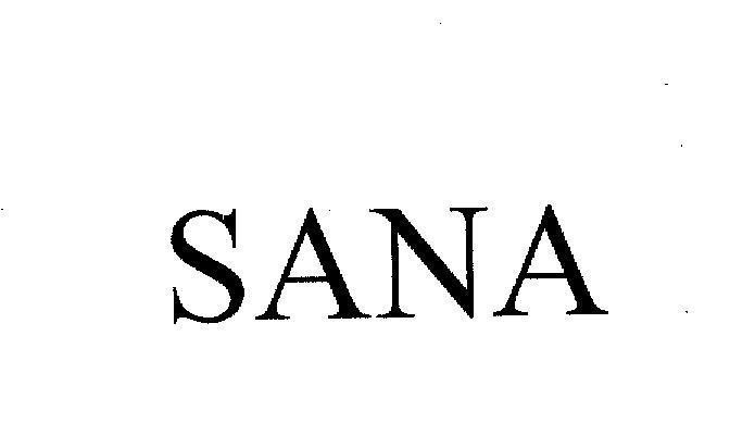 Mẫu nhãn hiệu SANA