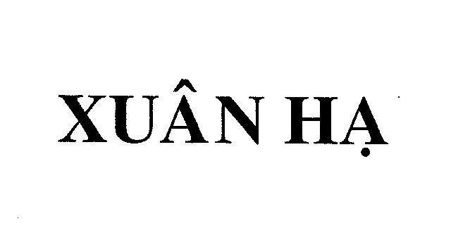 Mẫu nhãn hiệu Xuân Hạ