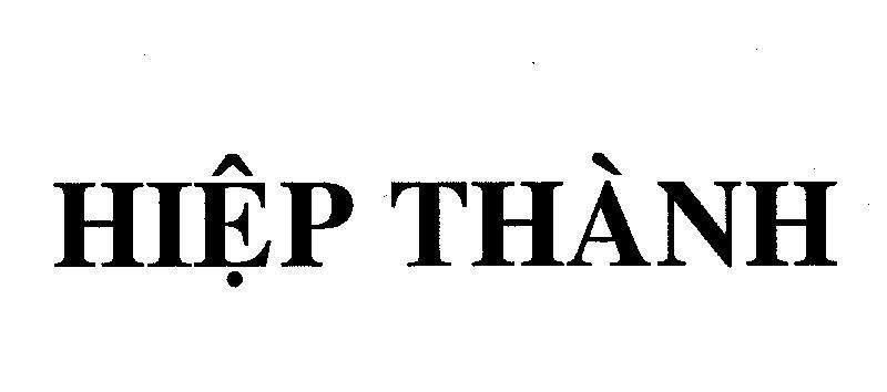 Mẫu nhãn hiệu HIệP THàNH
