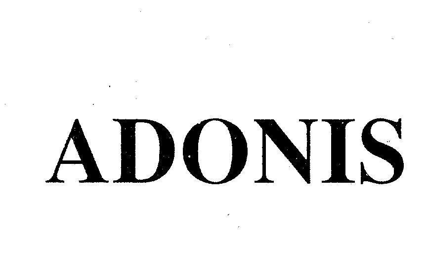 Mẫu nhãn hiệu ADONIS