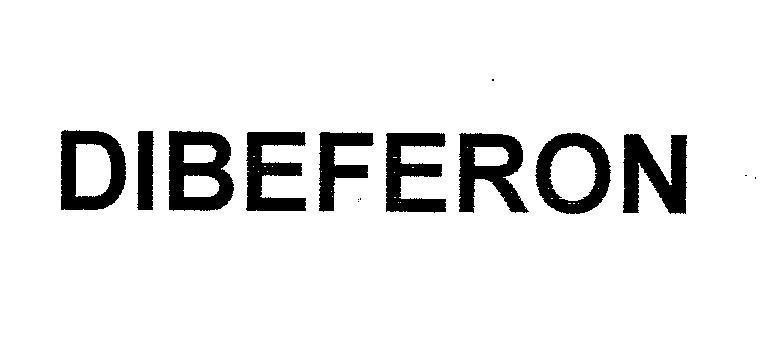 Mẫu nhãn hiệu DIBEFERON