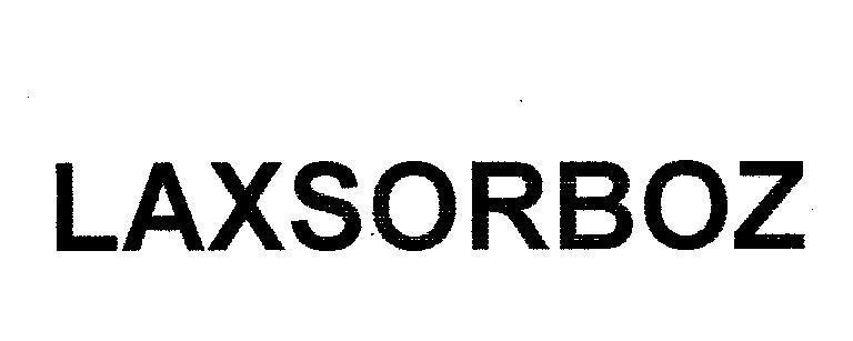 Mẫu nhãn hiệu LAXSORBOZ