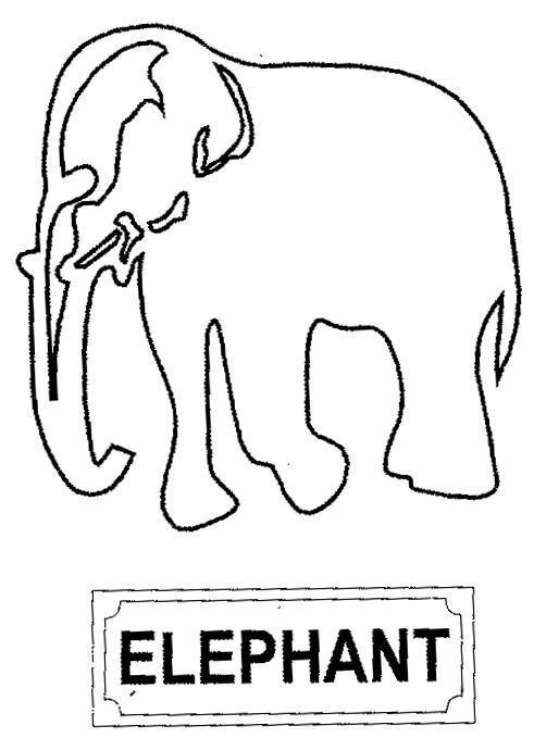 Mẫu nhãn hiệu ELEPHANT