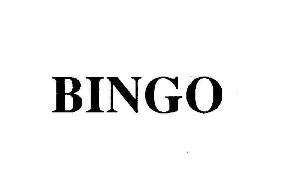 Mẫu nhãn hiệu BINGO