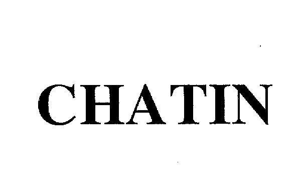 Mẫu nhãn hiệu CHATIN