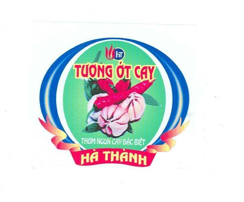 Mẫu nhãn hiệu Hà THàNH HT TƯƠNG ớT CAY THƠM NGON ĐặC BIệT