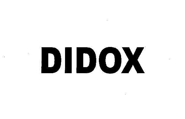 Mẫu nhãn hiệu DIDOX