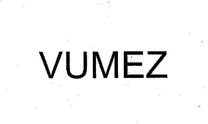 Mẫu nhãn hiệu VUMEZ