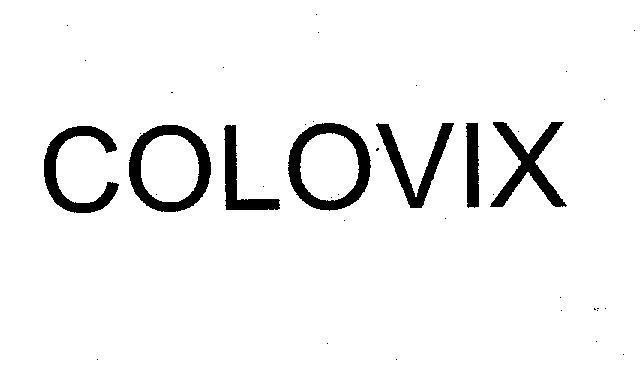 Mẫu nhãn hiệu COLOVIX