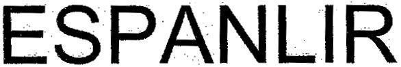 Mẫu nhãn hiệu ESPANLIR