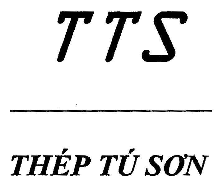 Mẫu nhãn hiệu TTS Tú SƠN THéP