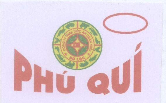 Mẫu nhãn hiệu Dỗ LộC PHú QUí CÔNG TY TNHH THứC ĂN CHĂN NUÔI