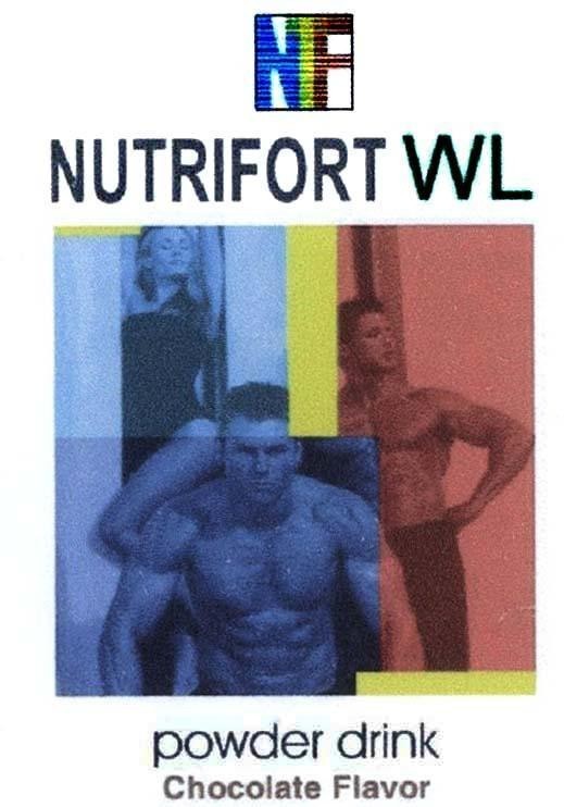 Mẫu nhãn hiệu NTF NUTRIFORT WL POWDER DRINK CHOCOLATE FLAVOR