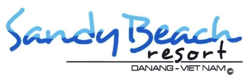 Mẫu nhãn hiệu SANDY BEACH RESORT DANANG VIETNAM