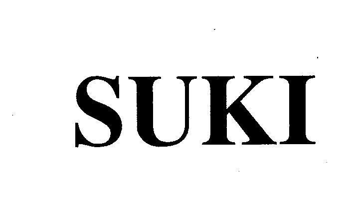 Mẫu nhãn hiệu SUKI