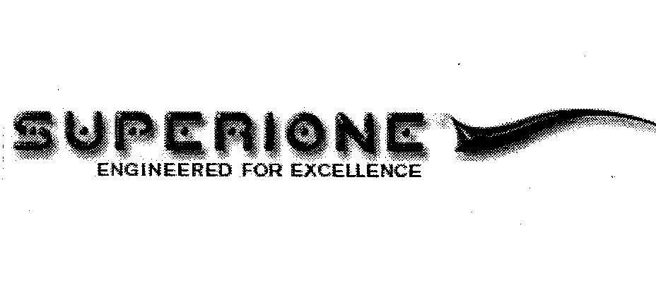 Mẫu nhãn hiệu SUPERIONE ENGINEERED FOR EXCELLENCE