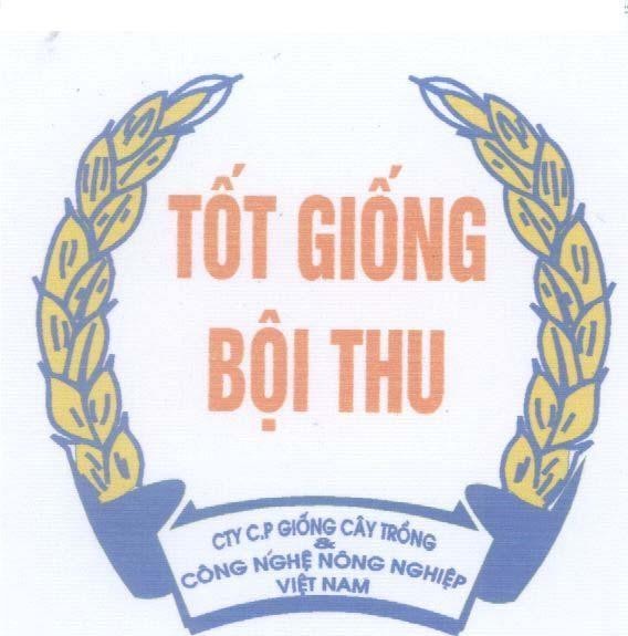 Mẫu nhãn hiệu TốT GIốNG BộI THU CTY CP GIốNG CÂY TRồNG CÔNG NGHệ NÔNG NGHIệP VIệT NAM