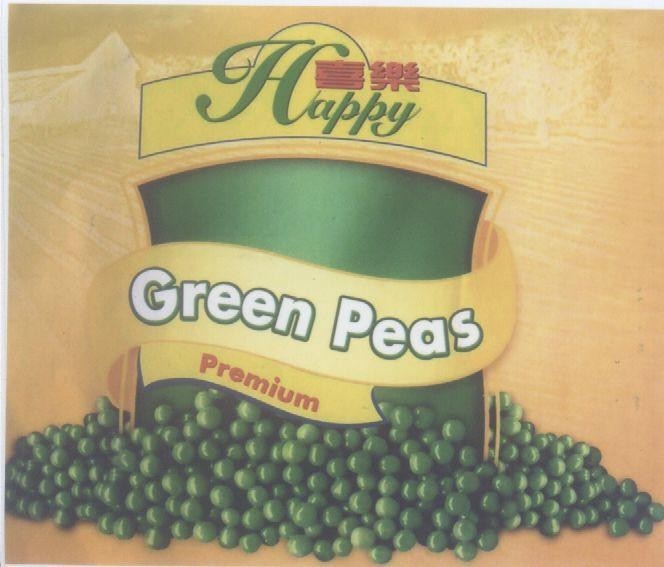 Mẫu nhãn hiệu HAPPY GREEN PEAS PREMIUM