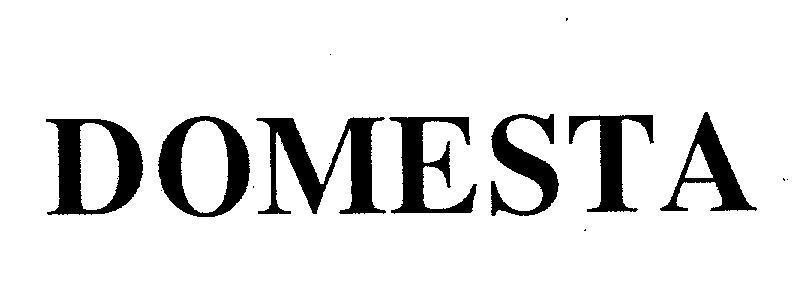 Mẫu nhãn hiệu DOMESTA