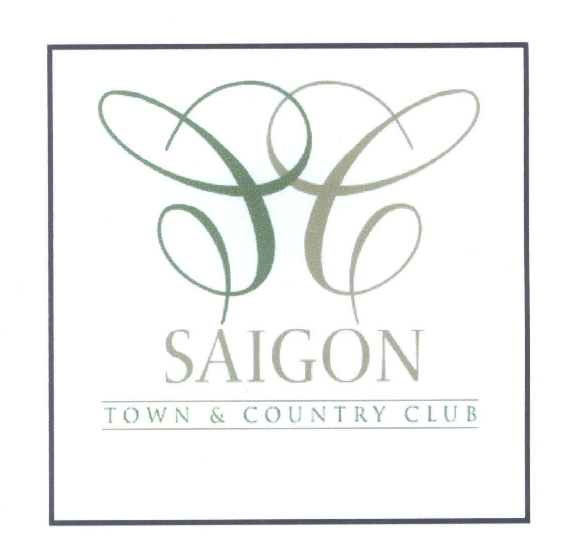 Mẫu nhãn hiệu CC SAIGON TOWN COUNTRY CLUB