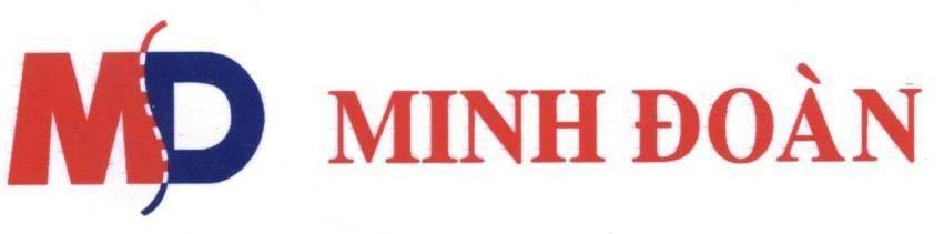 Mẫu nhãn hiệu MD MINH ĐOàN