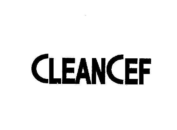 Mẫu nhãn hiệu CLEANCEF