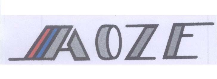 Mẫu nhãn hiệu AOZE
