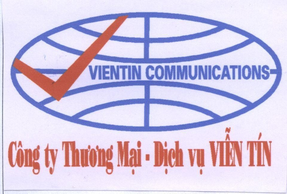 Mẫu nhãn hiệu VIễN TíN VIENTIN COMMUNICATIONS CÔNG TY THƯƠNG MạI DịCH Vụ
