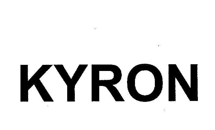 Mẫu nhãn hiệu KYRON