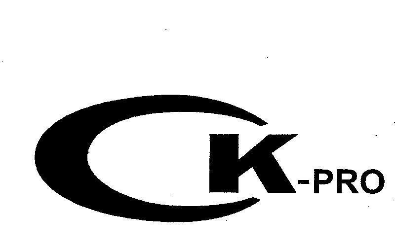 Mẫu nhãn hiệu CK PRO