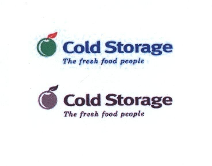 Mẫu nhãn hiệu COLD STORAGE THE FRESH FOOD PEOPLE