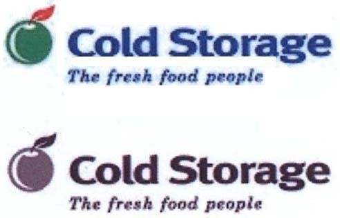Mẫu nhãn hiệu COLD STORAGE THE FRESH FOOD PEOPLE
