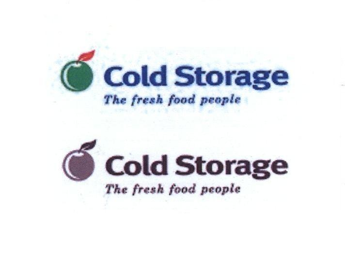 Mẫu nhãn hiệu COLD STORAGE THE FRESH FOOD PEOPLE