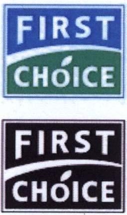 Mẫu nhãn hiệu FIRST CHOICE