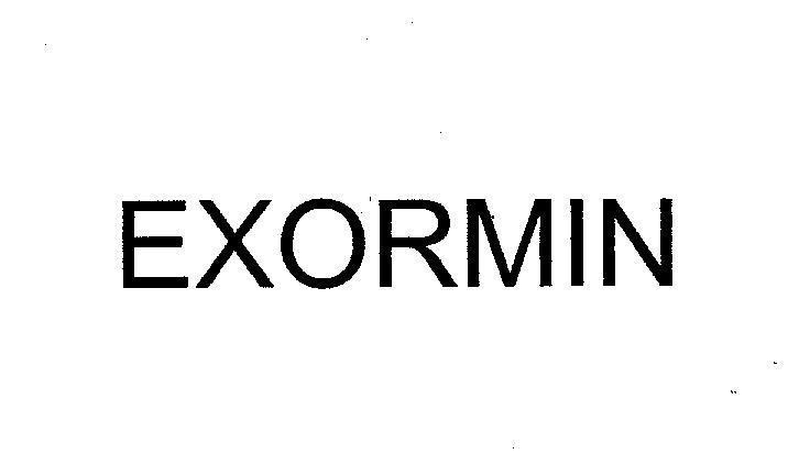 Mẫu nhãn hiệu EXORMIN