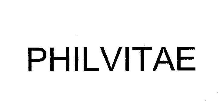 Mẫu nhãn hiệu PHILVITAE