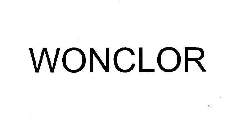 Mẫu nhãn hiệu WONCLOR