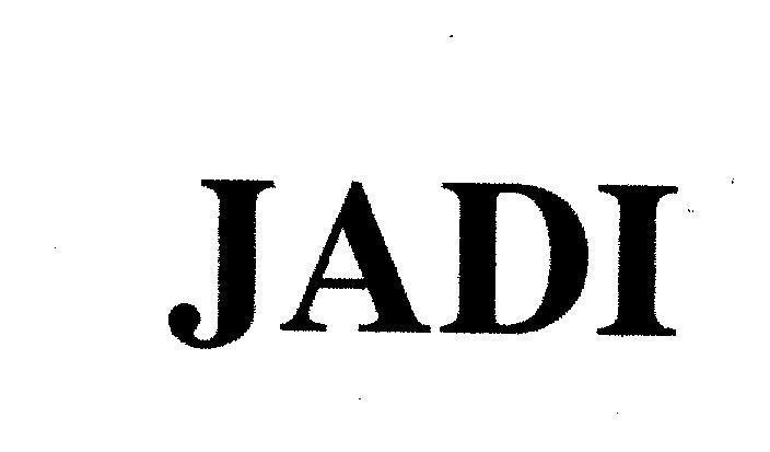 Mẫu nhãn hiệu JADI