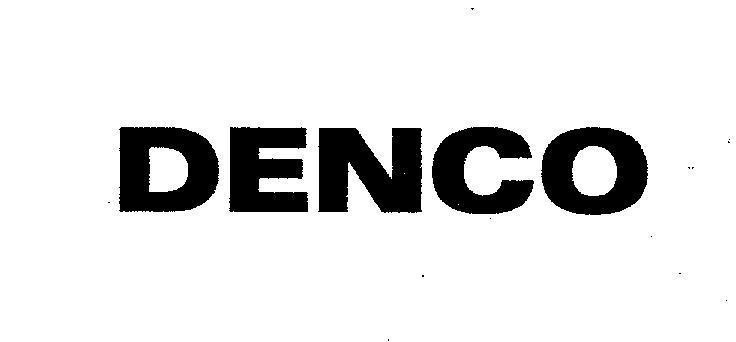 Mẫu nhãn hiệu DENCO