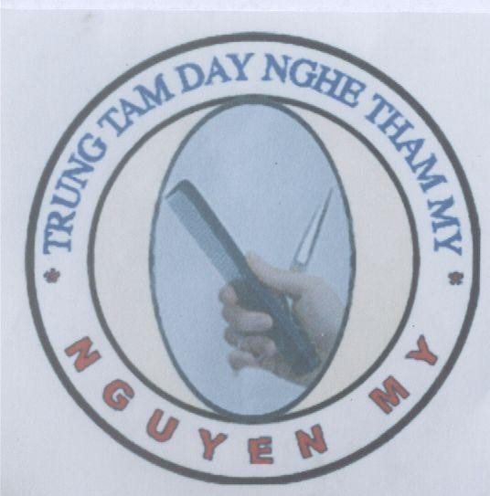Mẫu nhãn hiệu NGUYEN MY TRUNG TAM DAY NGHE THAM MY