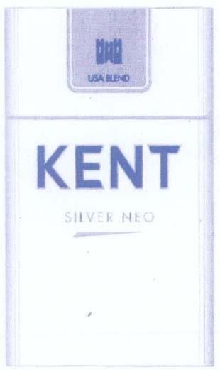Mẫu nhãn hiệu KENT SILVER NEO USA BLEND